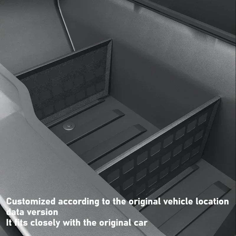 Задний банпер автомобиля нижняя перегородка для хранения Tesla Cybertruck 2024-2025 заднего