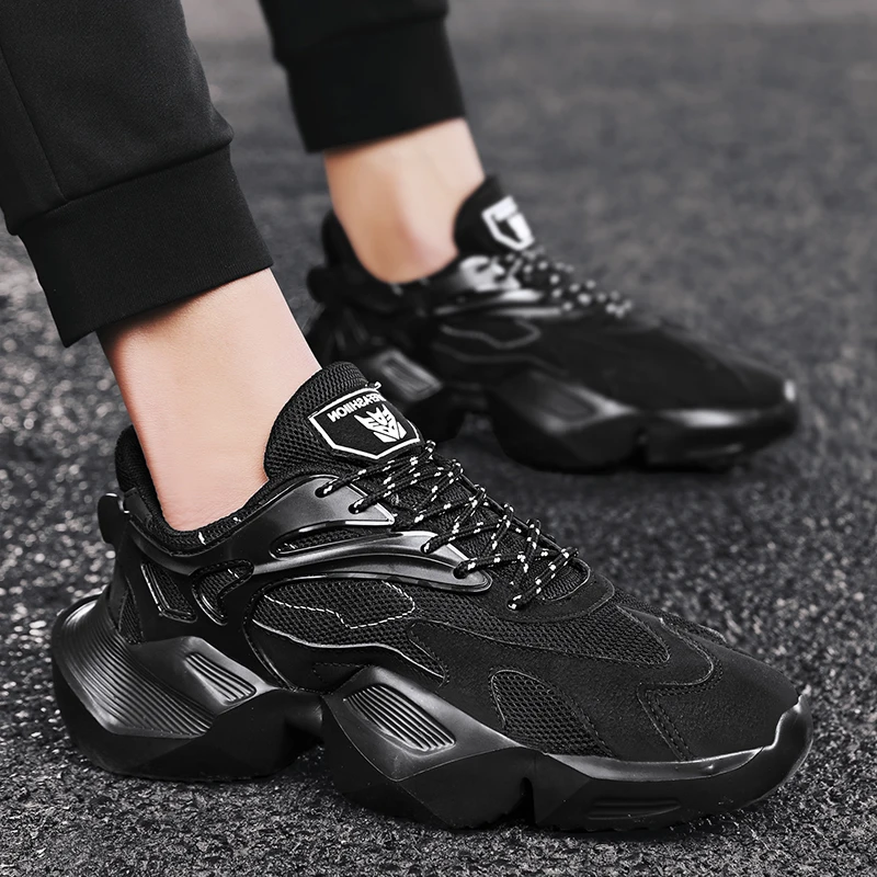 Tenis Masculino Men sneakers Lightweight Cushioning Outdoor Road Running Shoes Marathon Trail Sport Shoes Elastic Men Walking