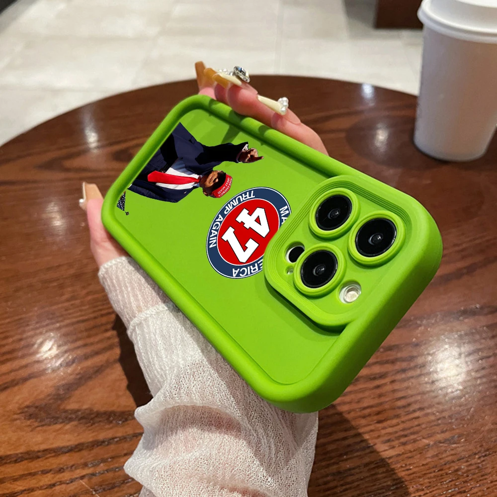 Мягкий чехол для телефона iPhone 16 Pro Max Plus силиконовый из ТПУ с ангельским глазом