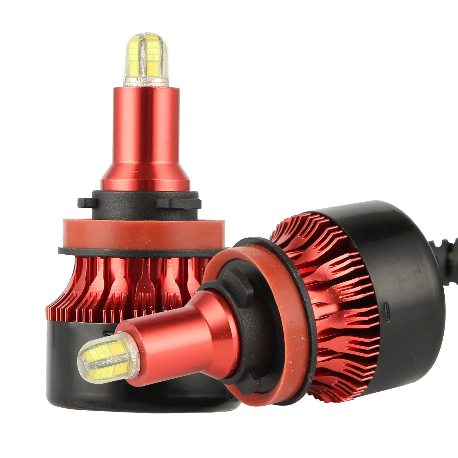 

2Pcs 200W 20000LM LED Headlight H1 H7 H8/9/11 9005 9006 Auto Lamp DC 9-30 V Fog Lights Car Auto LED Bulbs 6500 K Far and Near