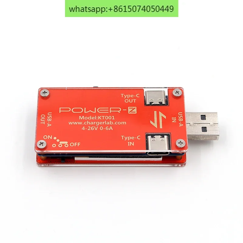 ChargerLAB устройство для проверки сети с аккумулятором KT001 EMC