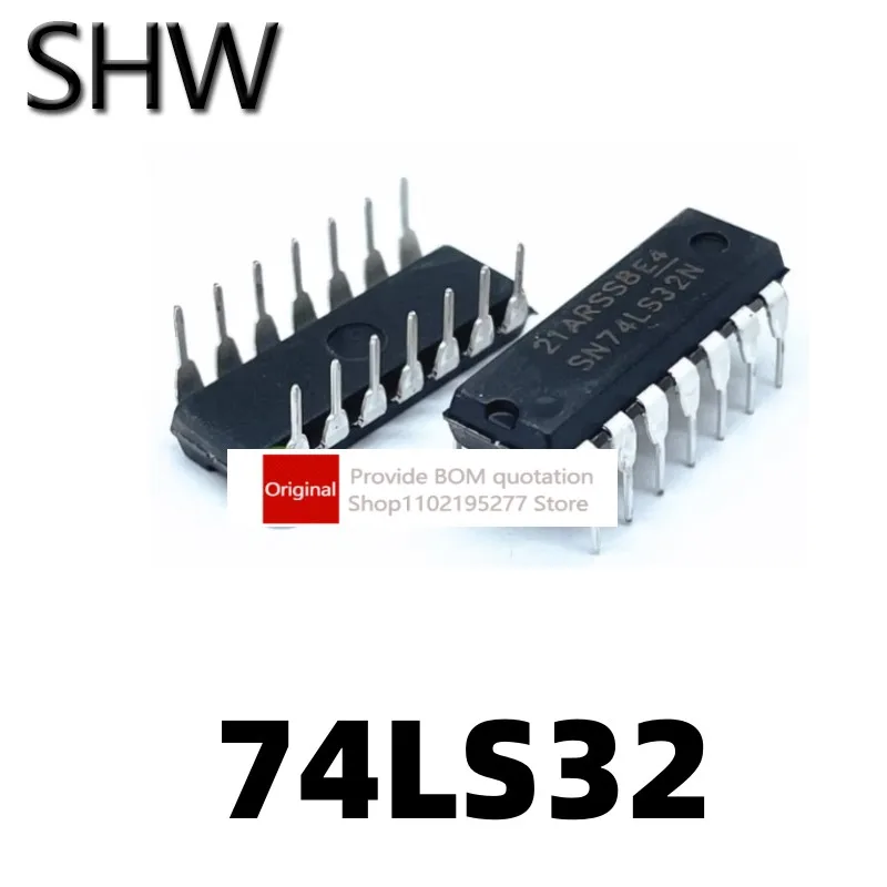 

1 шт. HD74LS32P DIP-14 in-line quad 2 вход или затвор SN74LS32N