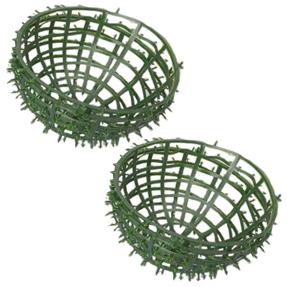 

Grass Ball Flower Arrangement Home Accessories Plastic Artificial Topiary Cage
