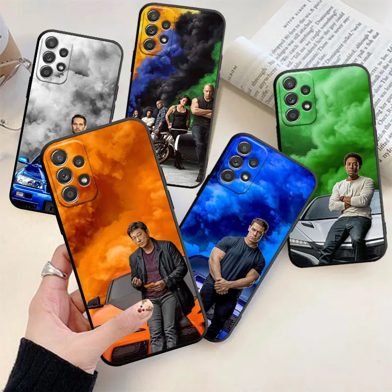 

Fast And Furious Phone Case For Samsung Galaxy A53 A52 A70 A71 5G A73 NOTE 8 9 10 A22 LITE PLUS 20 ULTRA M52 M31 Cover Coque