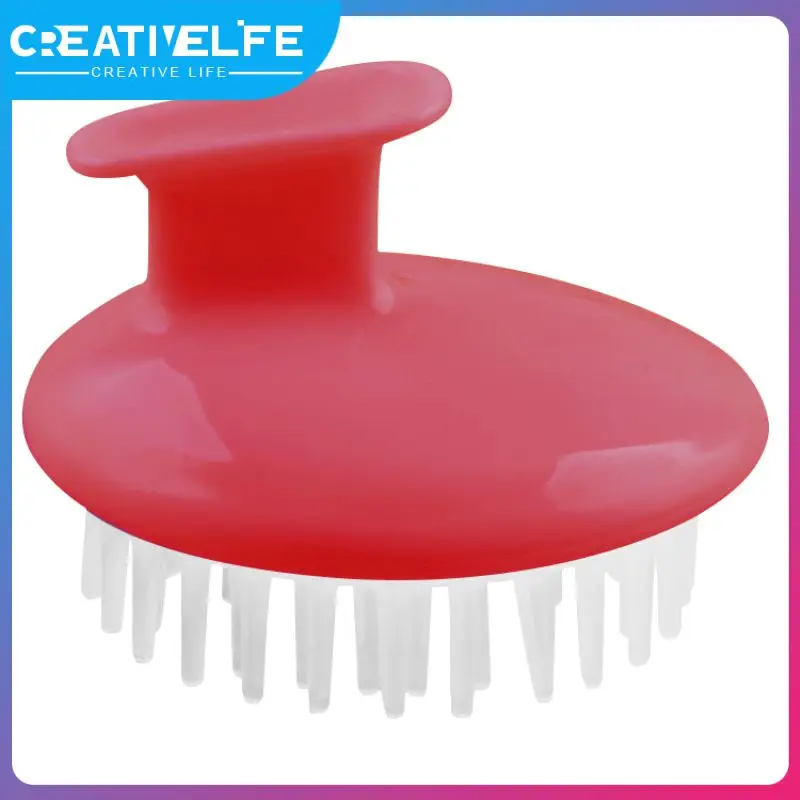 

1 PCS Spa Slimming Massage Brush Silicone Airbag Scalp Head Body Bath Massage Brush Comfortable Shower Hair Shampoo Washing Comb