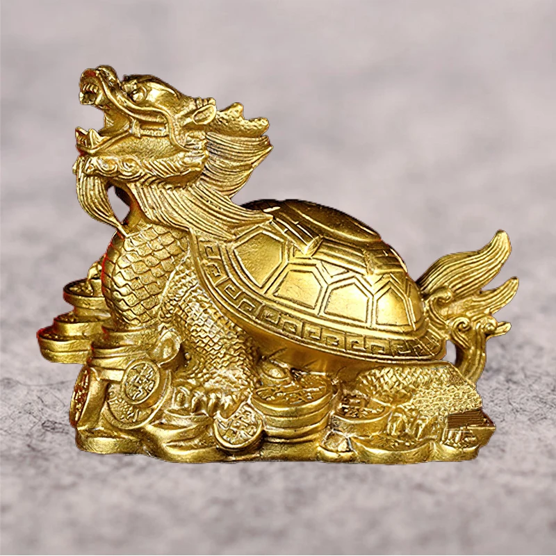 

Fortune Money Eight Diagrams Turtle Ornaments Office Home Decoration Animal Turtle Figurines Gift