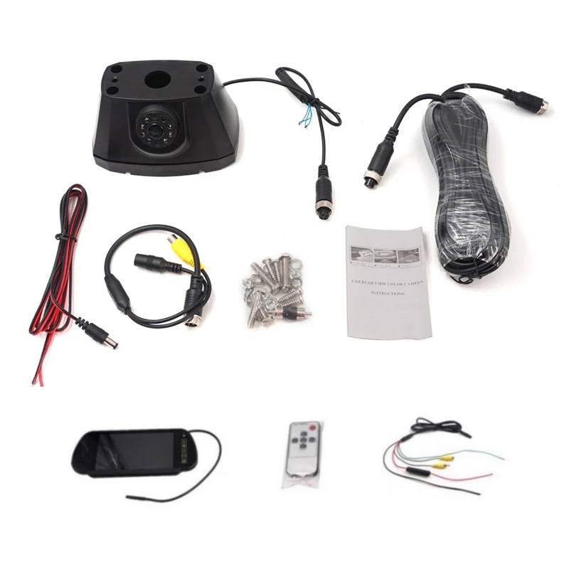 

Car Rear View Brake Light Backup Camera for Dodge Promaster 2008-2016 VAN with 7 Inch Rearview Mirror Monitor