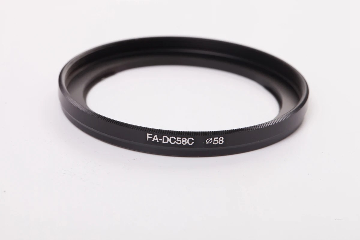 58mm Camera Lens Filter Adapter Ring for Canon PowerShot G1X FA-DC58C