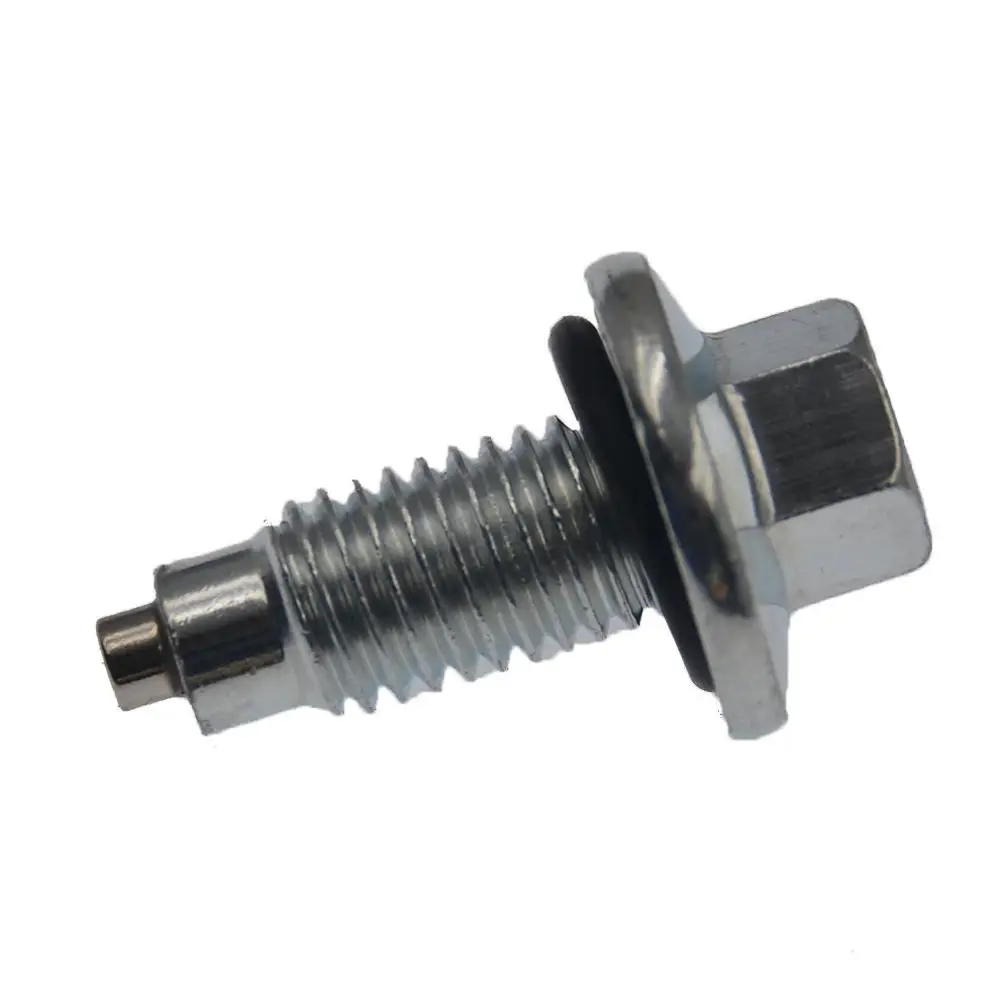 

Practical Engine Oil Drain Plug Crush Washer Screw Oil Drain Screw Durable Portable Gaskets Screw 653096