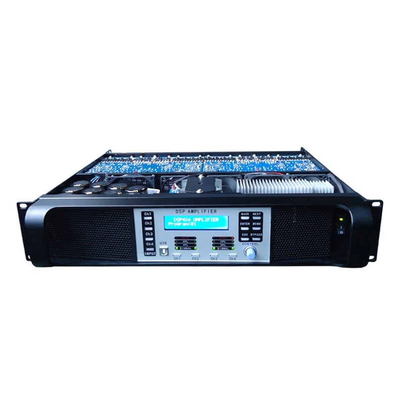 

DSP-10KQ 4 канала 10000 Вт DSP Профессиональный усилитель мощности сабвуфера