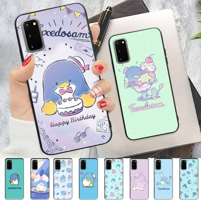 

MINISO TuxedoSam Phone Case for Samsung S10 21 20 9 8 plus lite S20 UlTRA 7edge