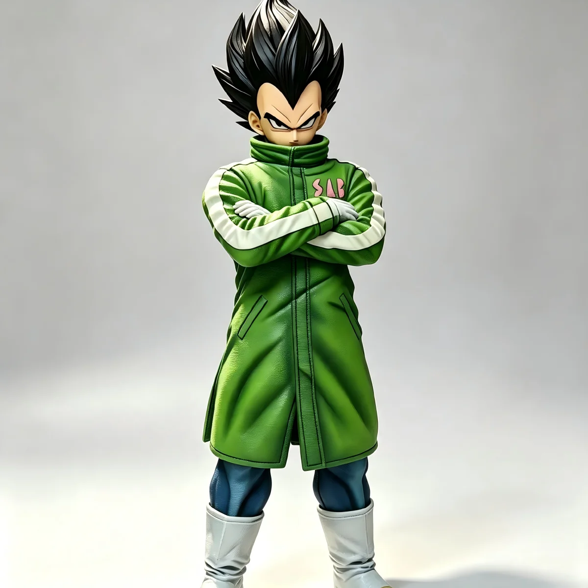 Фото Коллекционная фигурка Dragon Ball Z: Сон Гоку и Вегета в костюмах для снежной битвы, Супер Сайян Гоку, ПВХ, масштаб 1:6, подарок для фанатов №5