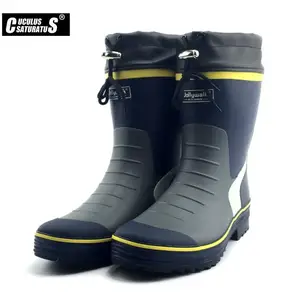 Cuculusмужские непромокаемые сапоги, обувь на каблуке, мужская непромокаемая обувь, обувь на танкетке, увеличивающая рост, модные сапоги с высоким берцем, смешанные цвета, 2119, 2019