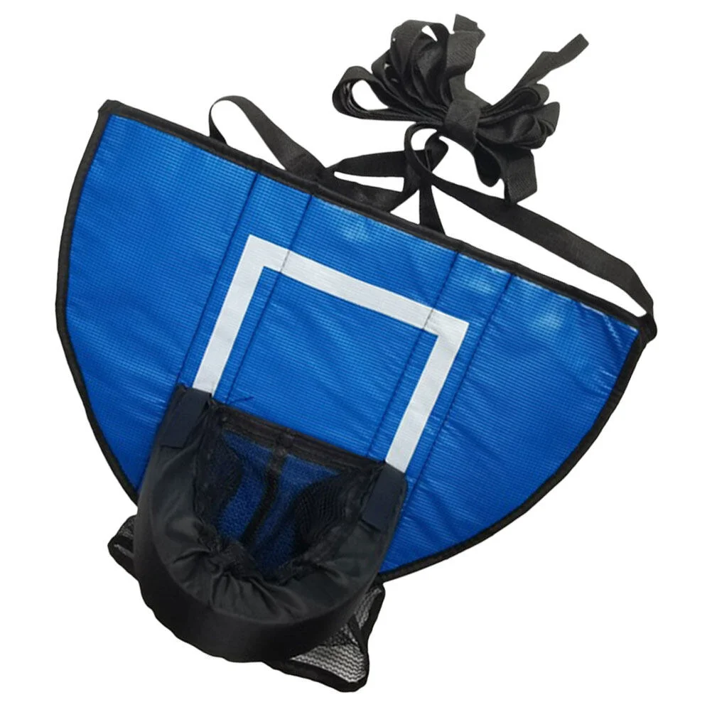 

Set Basketball Hoop Funny Frame Rack Indoor Trampoline Jumping Bed Hoops Pvc Attachment Child Toy Kids