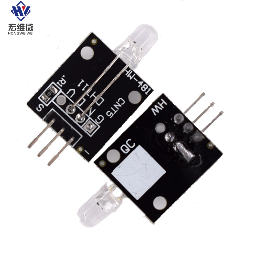 

10-20pcs KY-034 7 Colorfur Automatic Flashing LED Module Automatically Flashes Colorful Plug-in Modul Use for Vibration Sensor