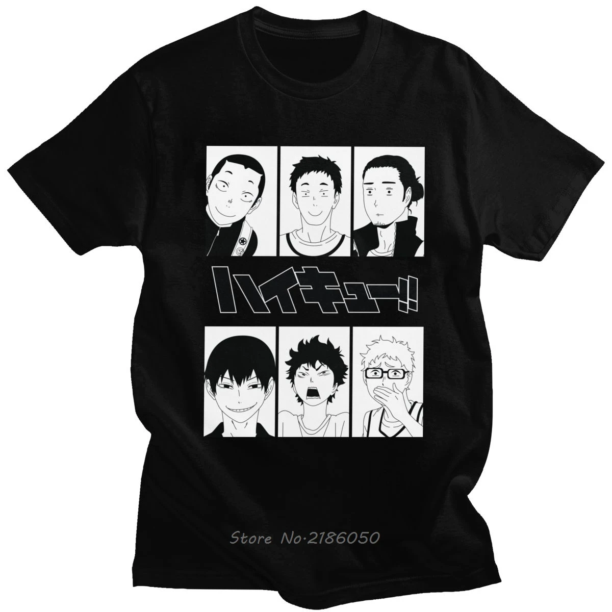 

Japan Haikyuu Karasuno Volleyball Club T-shirt Men Short Sleeved Kuroo Anime Bokuto Oya Manga Shoyo T Shirt Men Cotton Tee Gift