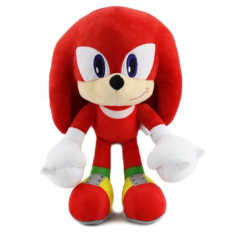Фото Игрушка Sonic Peluche Amy Rose Knuckles Tails, плюшевая милая мягкая плюшевая кукла, подарок на день рождения для детей №3