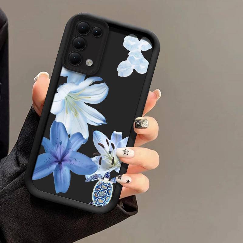 Фото Чехол для телефона с цветочным принтом для Xiaomi Redmi A7 Pro A5 4G Turbo 4 A3 Pro A2 Plus A1+, силиконовый противоударный мягкий чехол из ТПУ №5