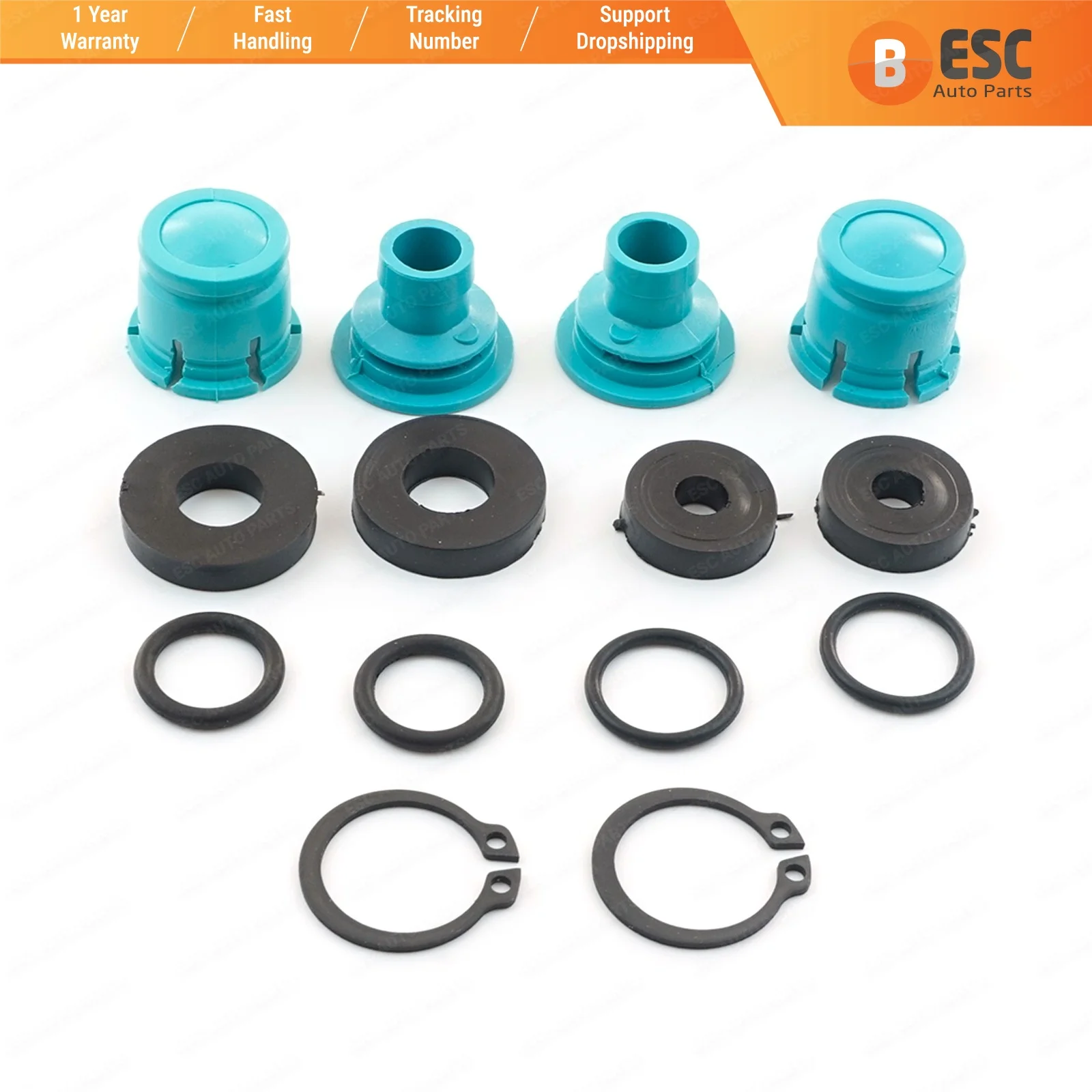 

ESP939 Manual Gearbox Gear Shift Bushing Lever Selector Linkage Repair Kit 758223 for Opel Astra Vectra Zafira Corsa Tigra