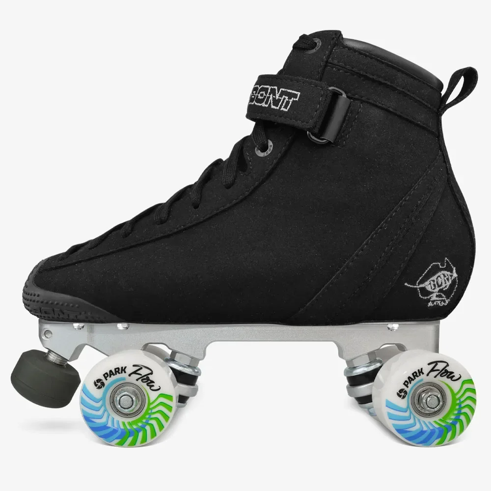 Фото Роликовые коньки BONT Vegan ParkStar Black для улицы и парка, прочные скоростные ролики для повседневного использования и роллер-дерби №4