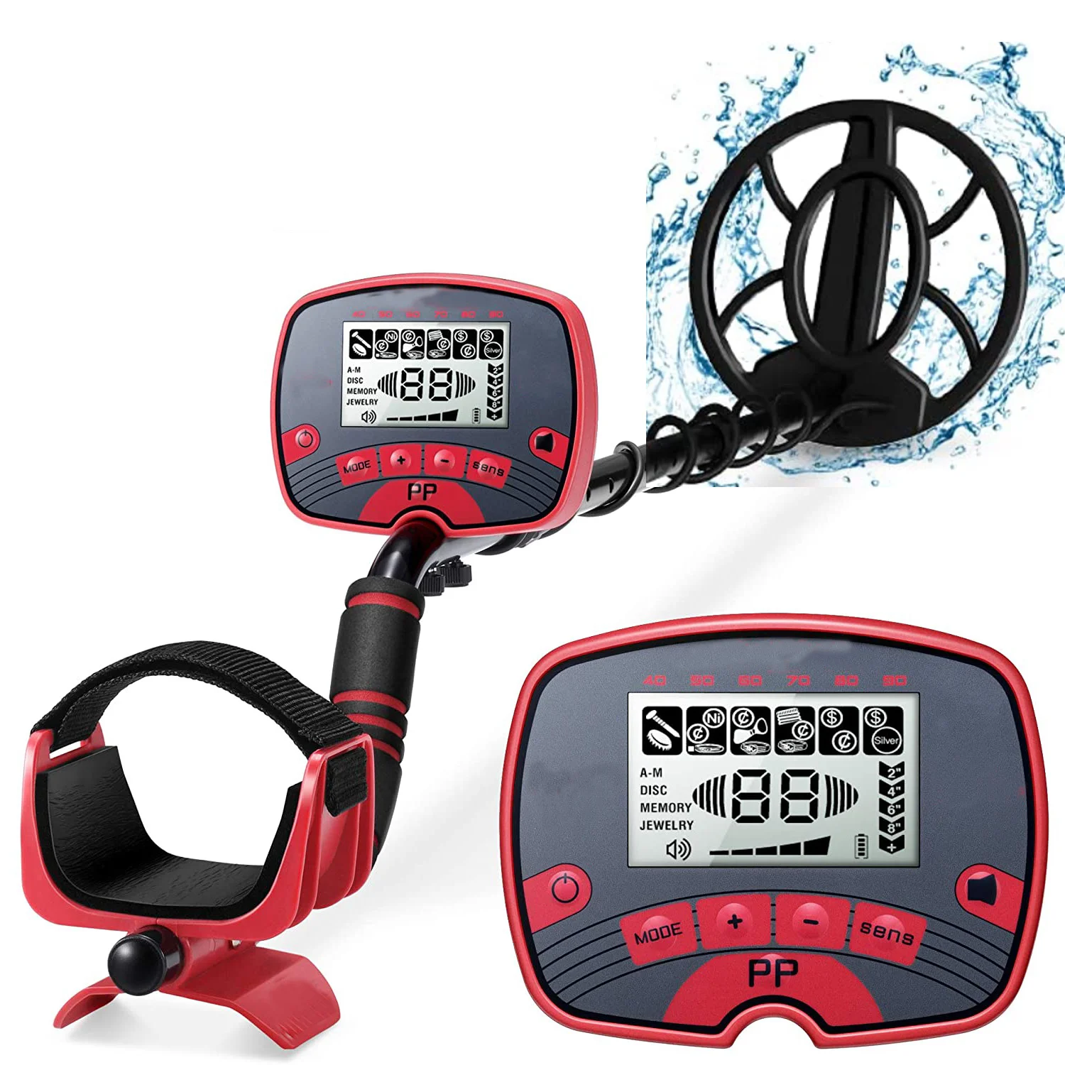 Профессиональные металлоискатели для взрослых водонепроницаемый