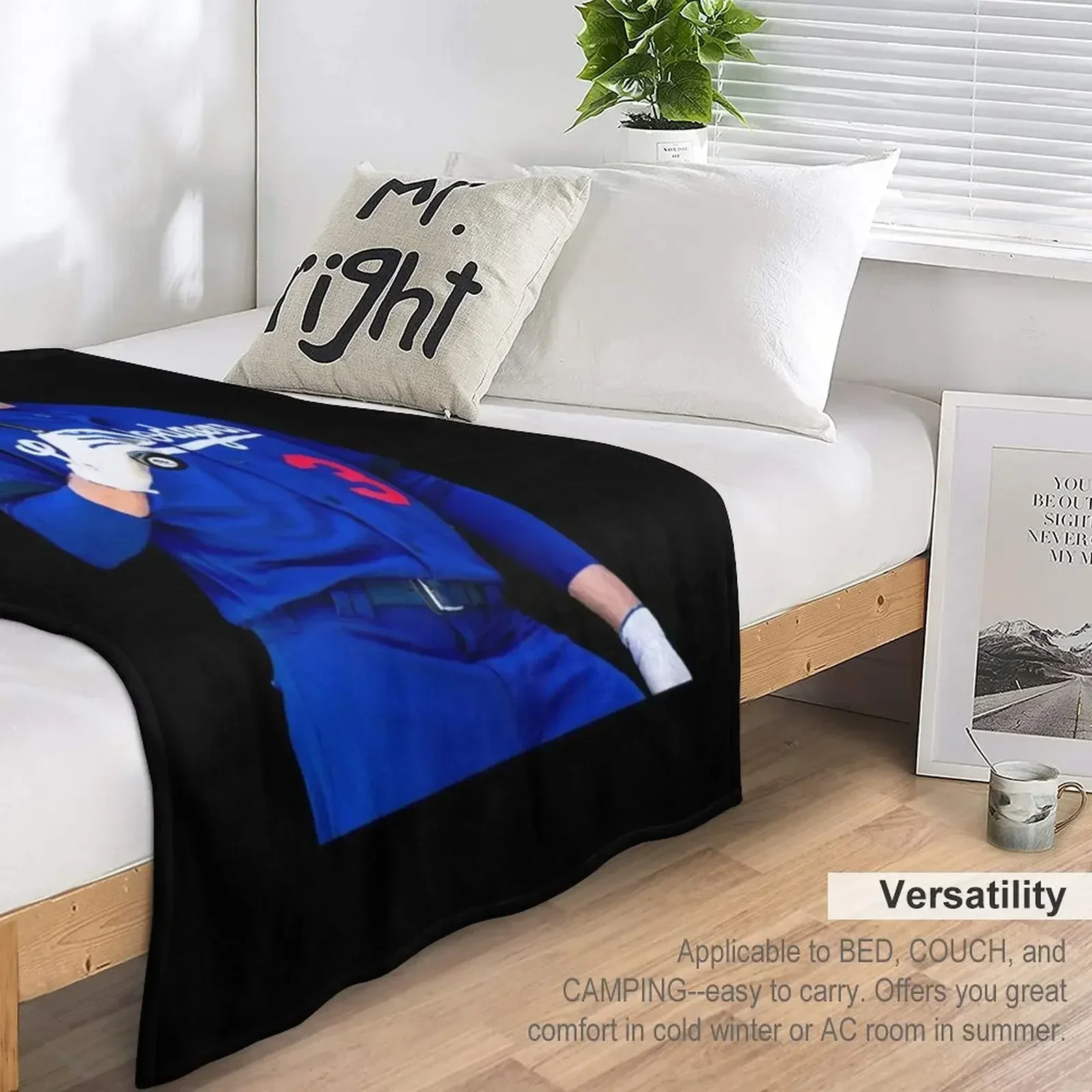 Подарки для влюбленных подарок Cody Bellinger любителей кино одеяло милые плюшевые