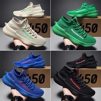 2022 spring and summer new shark tail flying fabric men shoes breathable letter lovers casual sports shoes women shoes