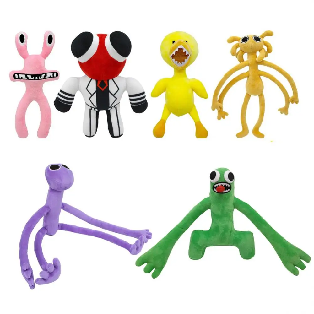 

30cm+ Rainbow Friends Character Garten Of BanBan Plush Toy Escape Role Door Plush Toys Doll Kawaii Soft Stuffed Toys For Gift