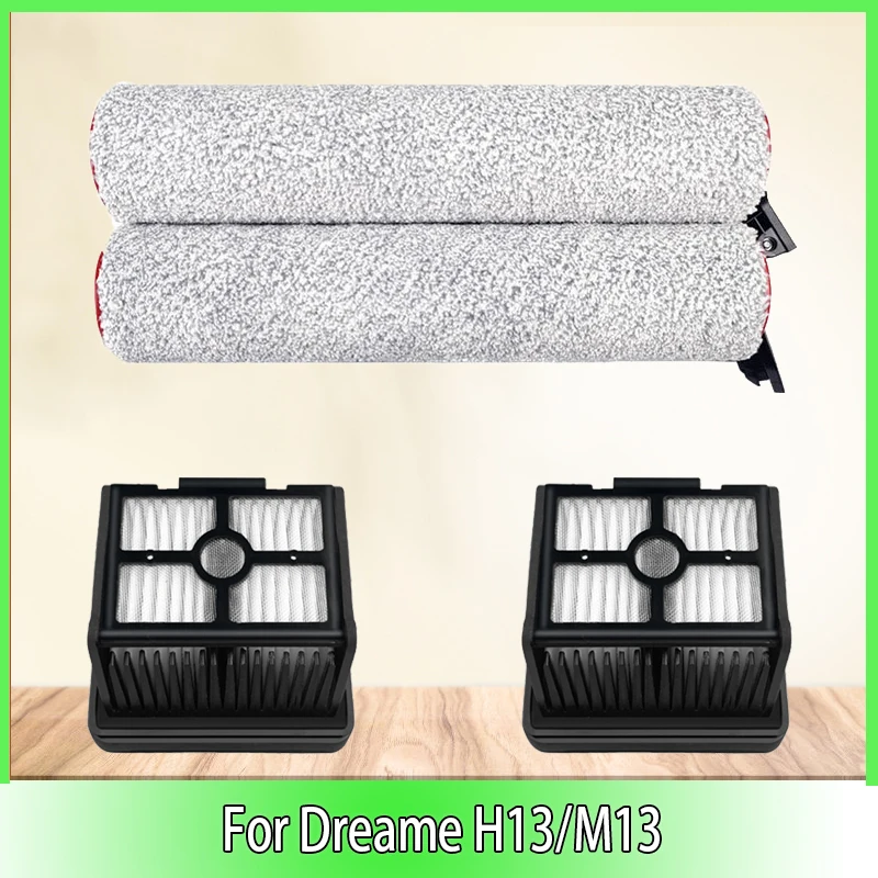 

Фильтр НЕРА Для Dreame M13 / H13 / M12 Pro, мягкая щетка, ручной беспроводной пылесос, запасные части, сменный аксессуар