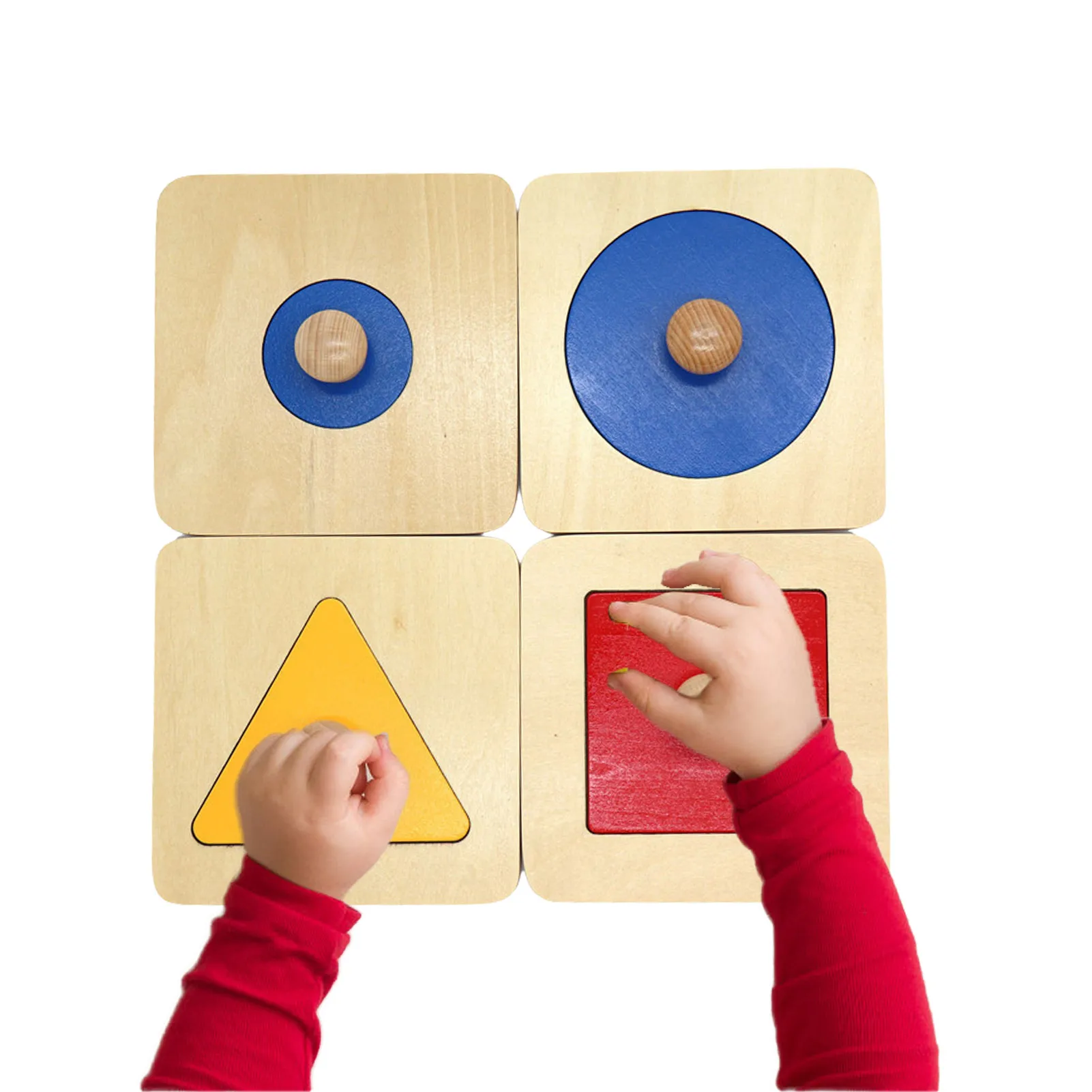 

Wooden Shape Puzzles For Toddlers Montessori Shape Sorting Puzzle Educational Color Matching Shape Sorting Toys For Kids