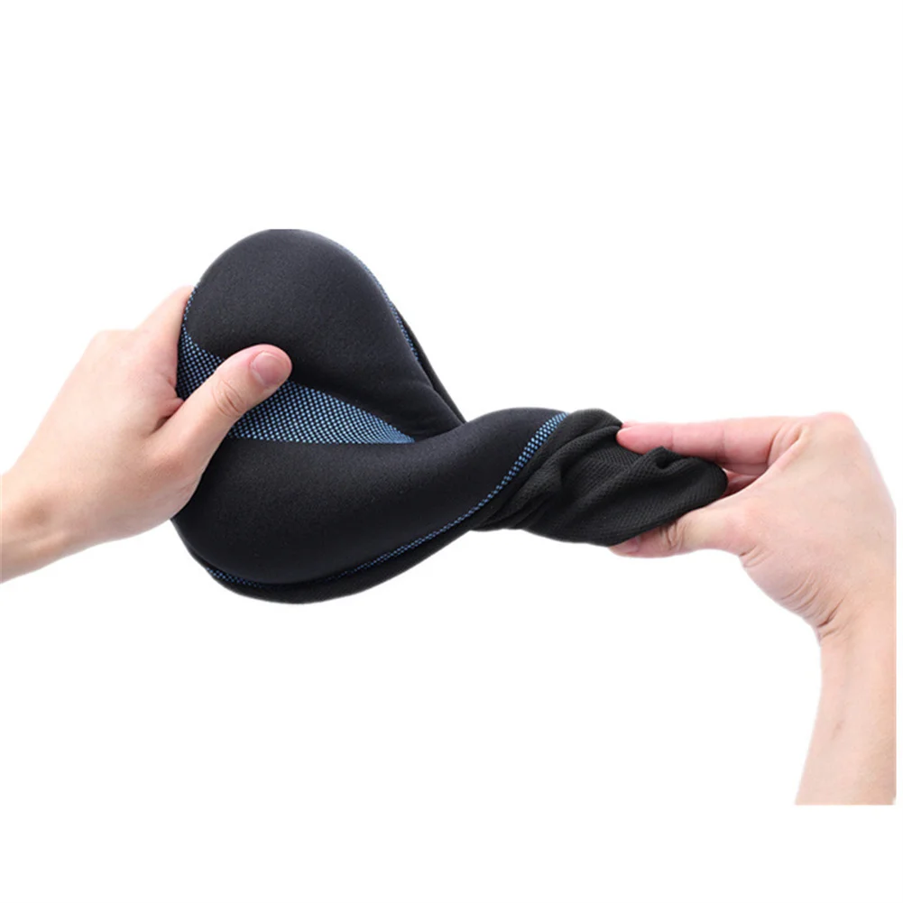 

Bicycle Silicone Seat Saddle Cover Soft Breathable Bike Saddle Cushion Cover Comfortable High-end Bike Seat Cover Cycling Accs