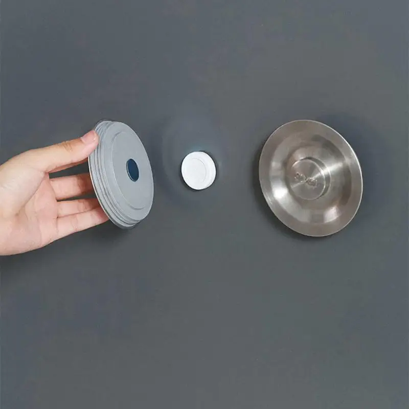 

2PCS Magnetic Hooks Wall Mount Strong Magnet Holder Hook For Fridge Sticker Remote Control Storage Holder Home Organizer Hooks