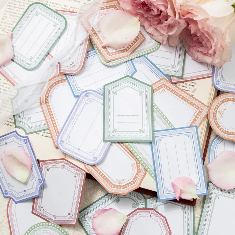 

30 шт., наклейки-коллажи, 11 х2, 5 см