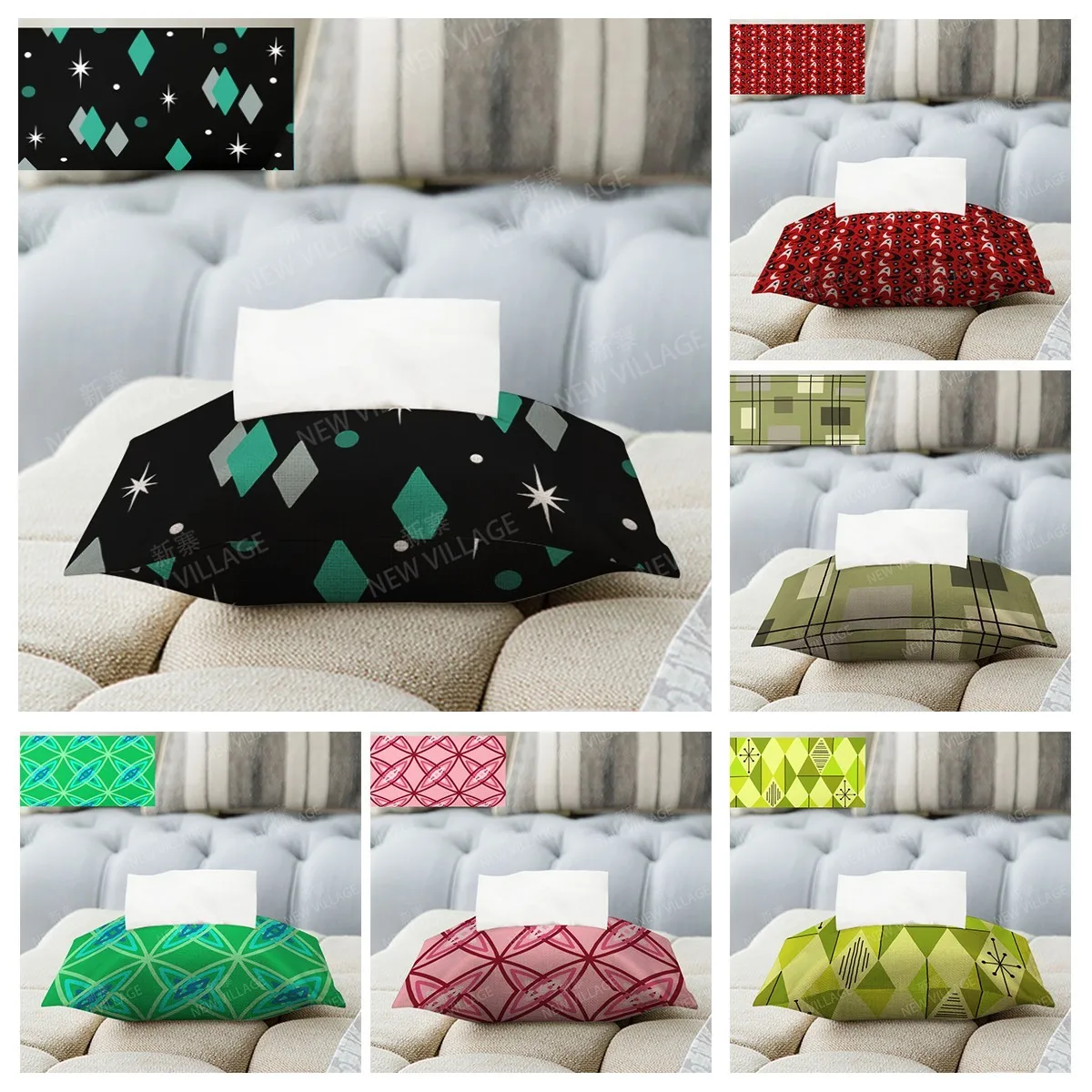 

Домашний декор, коробка для салфеток в стиле бохо, автомобильный держатель для салфеток, коробка для хранения салфеток, сумка для салфеток в скандинавском стиле, диспенсер для салфеток