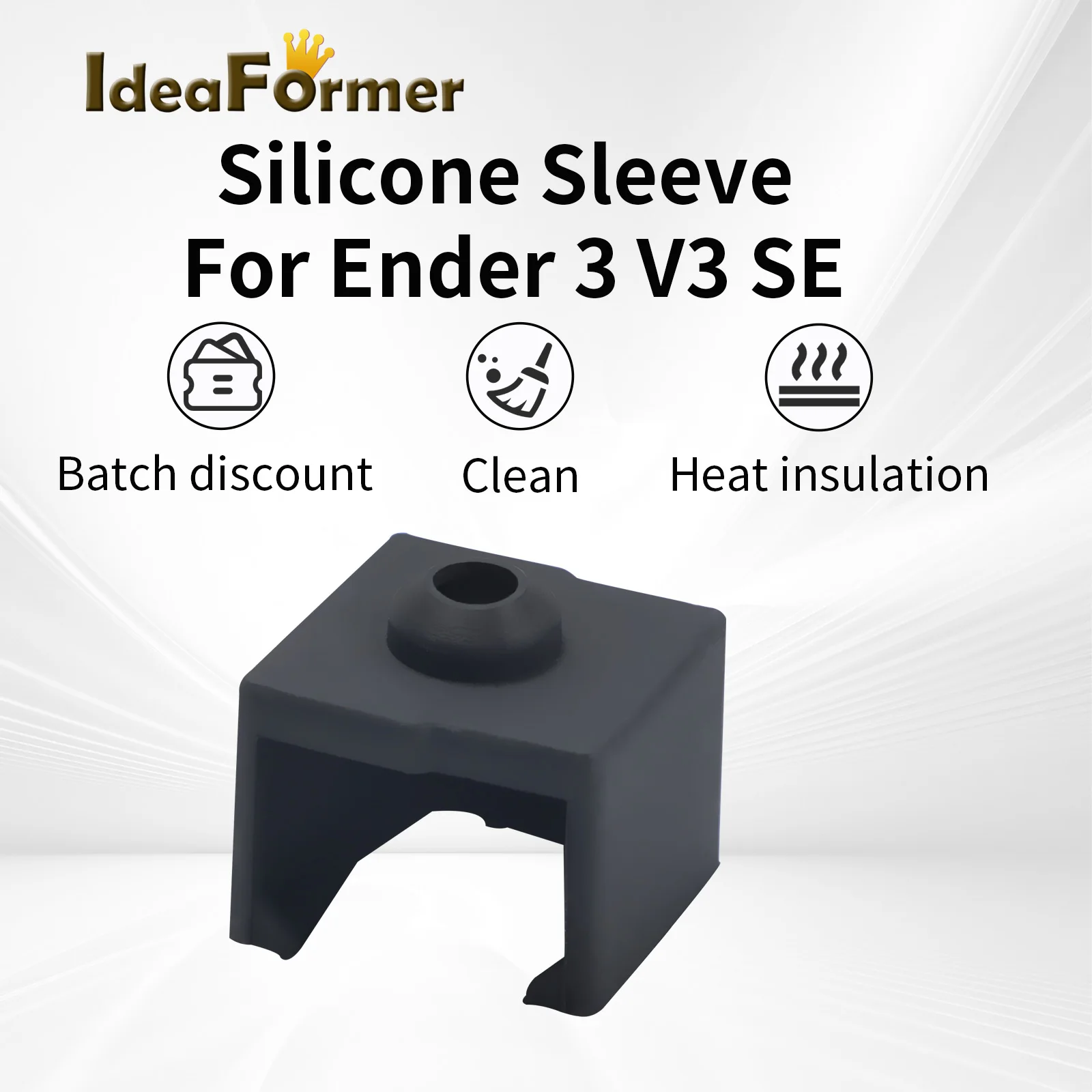 Силиконовые носки для Creality Ender3-V3 SE термостойкие Чехлы 3D принтеров 1/3/5/10 шт.