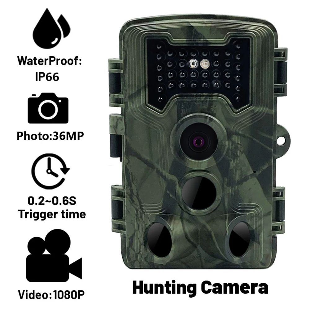 

Hunting Trail Camera Wildlife Camera with Night Vision Motion Infrared Detector Outdoor Trail Trigger Wildlife Scouting Tracking