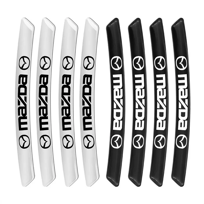 4pcs Aluminum Car Emblem Wheel Stickers Logo Hub Decoration for Mazdas 3 6 CX 5 CX-5 CX3 323 Accessories