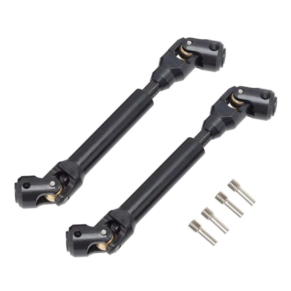 

2Pcs 96-143mm Drive Shaft CVD Universal Joint for Axial SCX10 SCX10 II TRAXXAS TRX4 1/10 RC Crawler Car Upgrade Parts