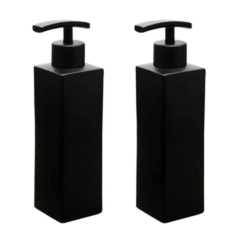 

SEWS-2X черный дозатор жидкого мыла из нержавеющей стали, дозаторы для мыла, для кухни и ванной, 350 мл