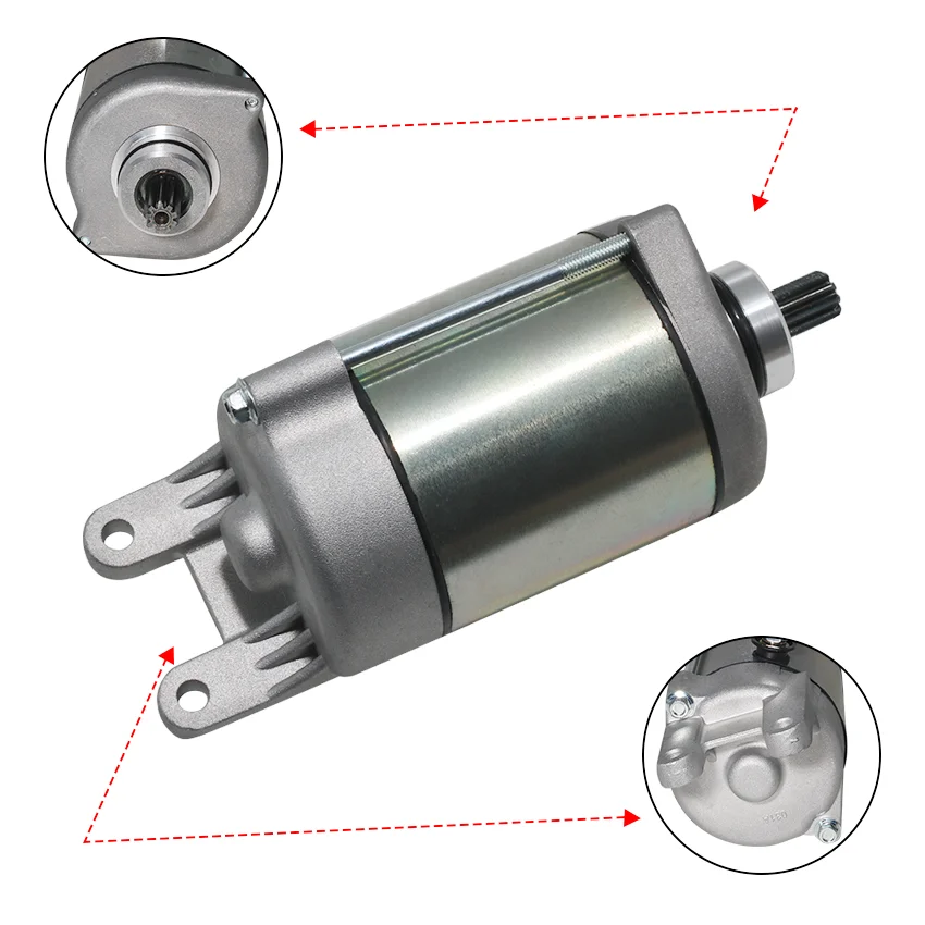 12V Motorcycle Starter Motor For Arctic Cat ATV 250 DVX UTILITY 2X4 AUTO 2006-2010 For Can Am DS250 OEM:S31200-RB1-000  3304-274