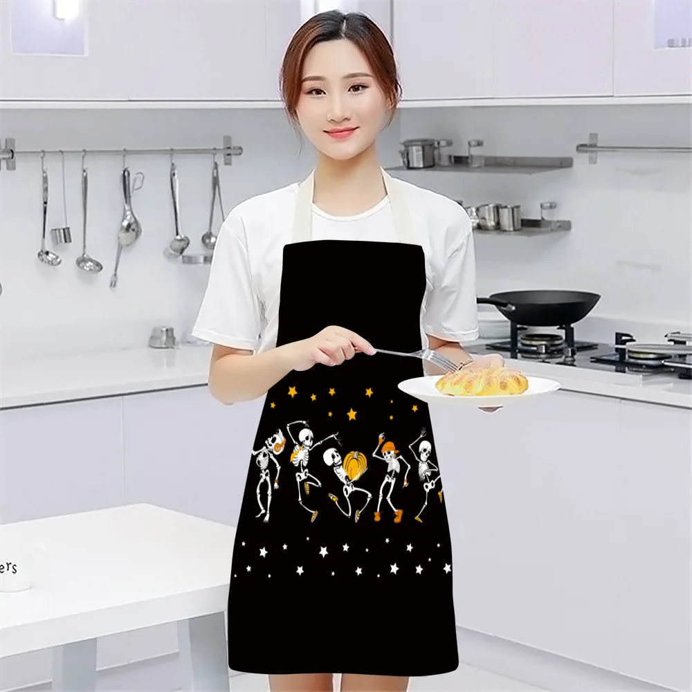 Фартук для уборки рождественской елки кухонный фартук дома шеф-повара из хлопка