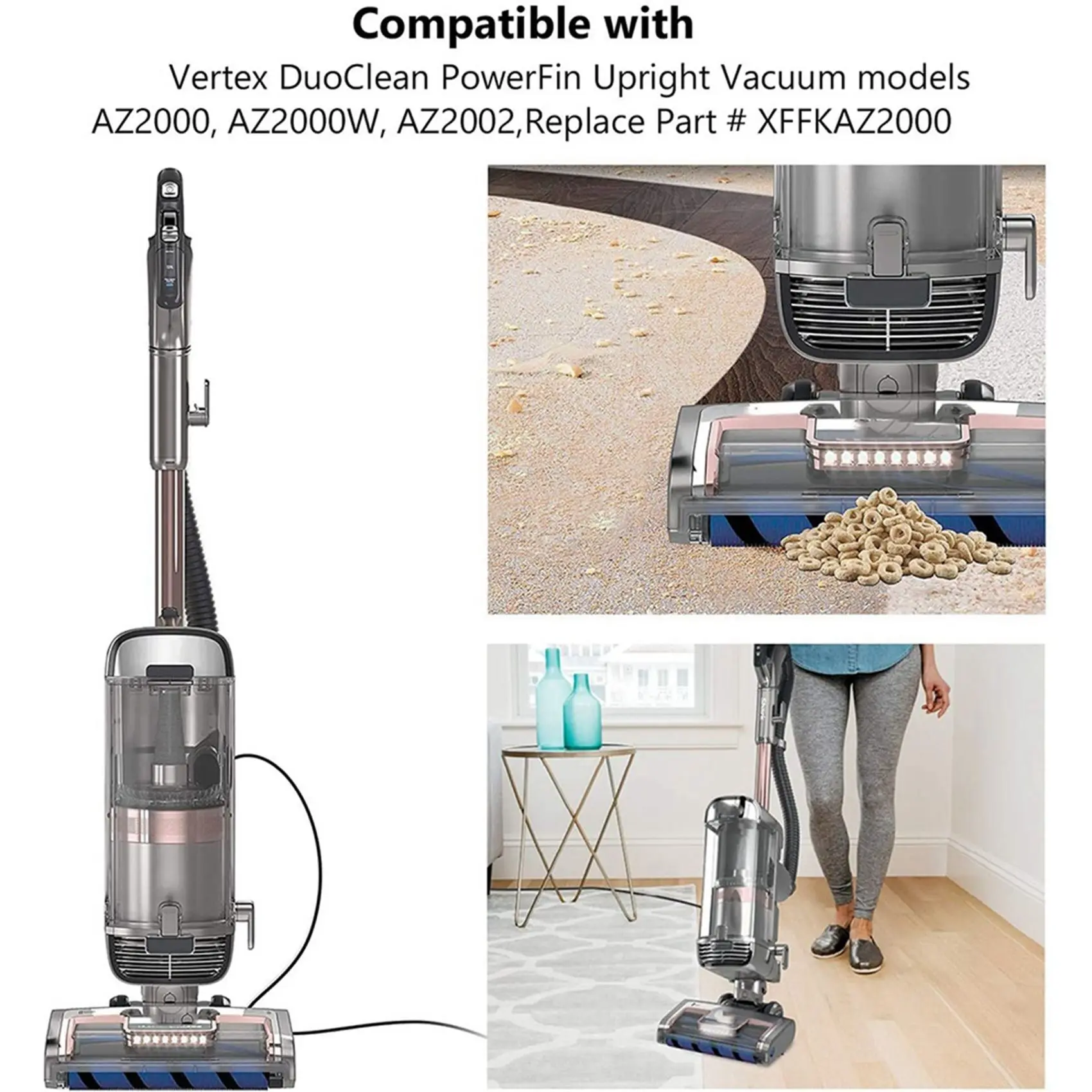 Запасные фильтры для Shark Vertex DuoClean PowerFin вертикальный вакуумный AZ2000 AZ2000W AZ2002 часть