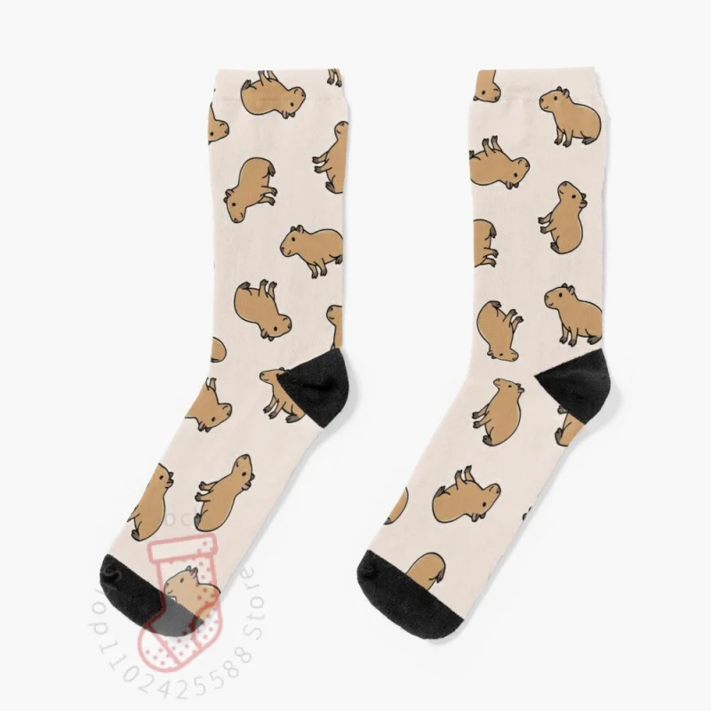 Capybara Socks Women'S Compression Socks Funny Gift Men Cycling Socks