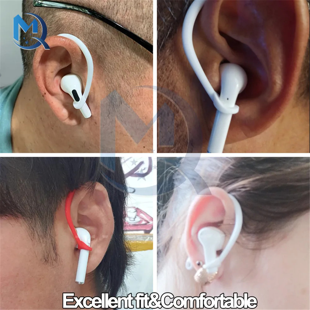Спортивные силиконовые ушные крючки для Apple AirPods pro аксессуары противоударные