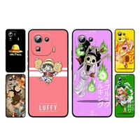 one piece anime funda phone case xiaomi mi 12 12x 11t 11 11i 10i 10t 10s note 10 9 lite ultra 5g silicone tpu cover
