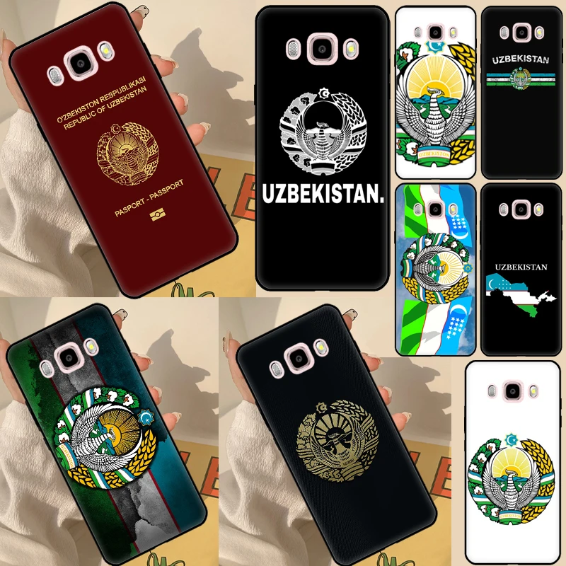 

Чехол с гербом Узбекистана с национальным флагом для Samsung Galaxy J8 2018 A3 A5 J1 2016 J3 J5 J7 2017 A6 A7 A8 A9 J4 J6 Plus, чехол