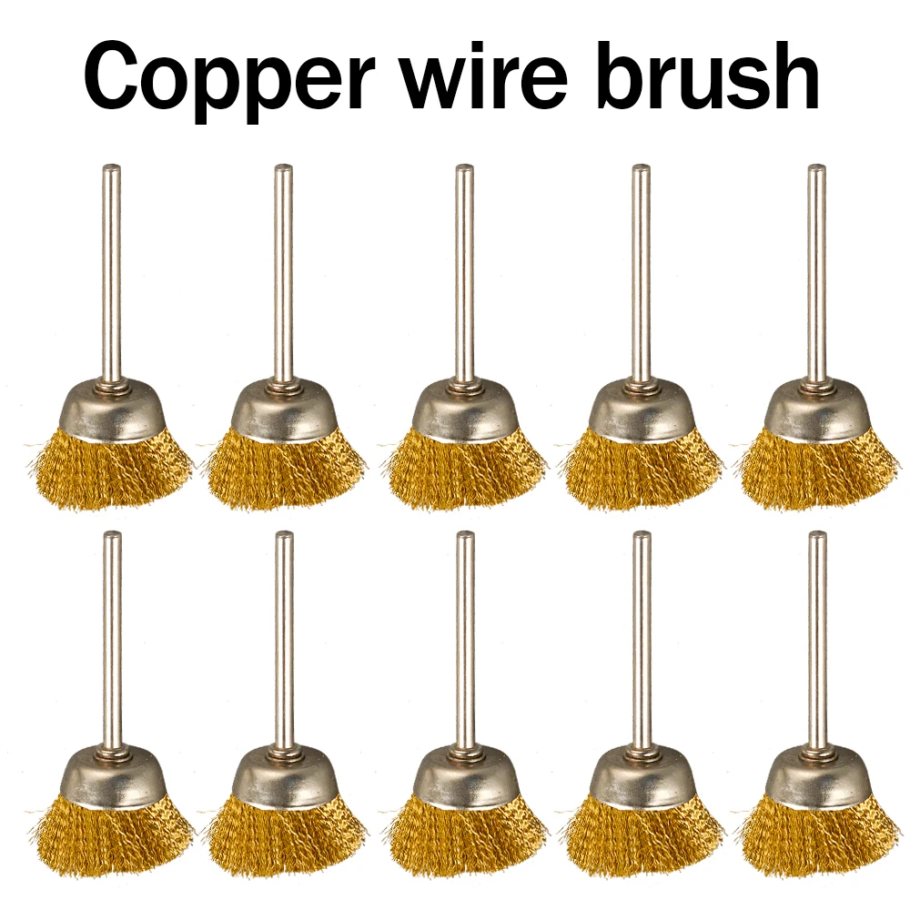 

Проволочные щетки для Dremel, 10 шт.