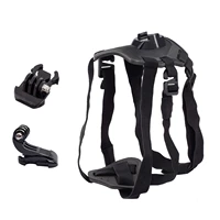 adjustable fetch dog band for gopro 10 9 8 7 6 5 4 3 dog harness chest belt strap for sports camera mount holder for sjcam