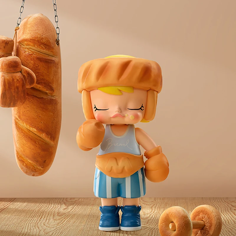 Popmart Molly Carb Lover Series Guess Bag 100% оригинальные игрушки куклы милые экшн-фигурки аниме