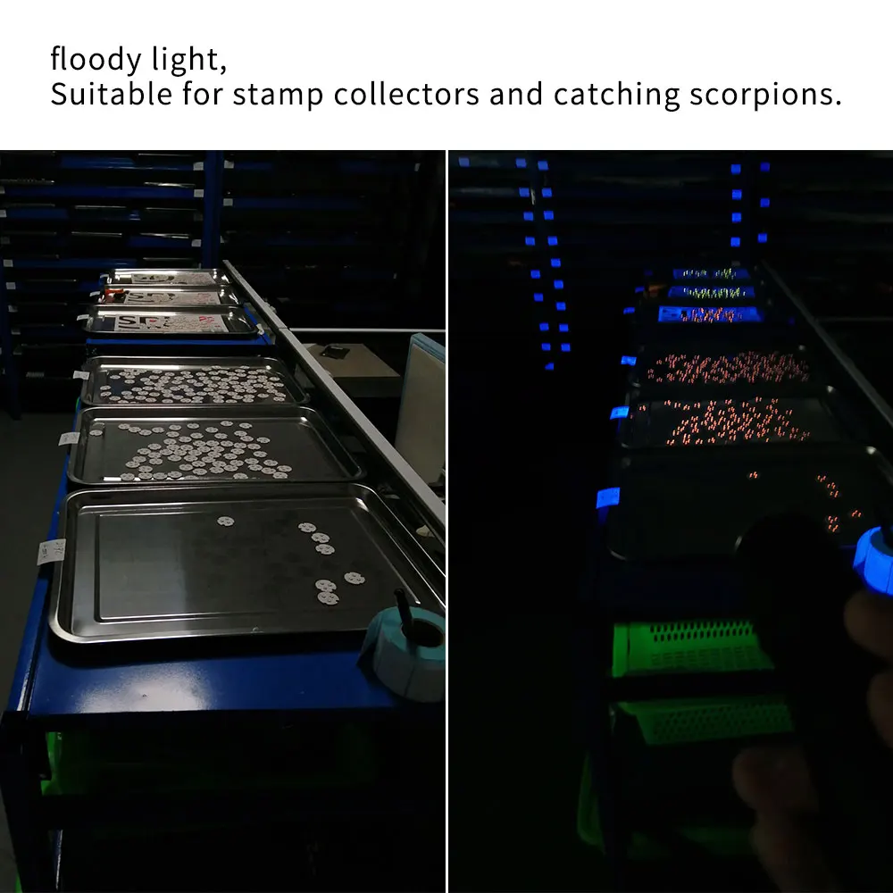 Ультрафиолетовый фонарик Convoy S12 со светодиодной подсветкой 3 * UV 365 нм Уфа 21700 без